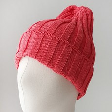 바비수 클레몽 파스텔 골지 코튼 린넨 비니