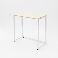 바네스데코 모던심플 다용도 낮은 폴딩테이블, Wood + 화이트