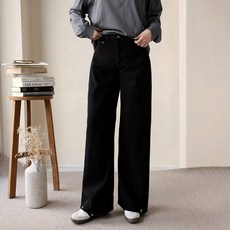 andstyle 女款 短版/基本/長版 Heater Jean 第12彈 內刷毛燈芯絨壓扣寬褲 265023