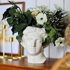 DOIY 阿波羅瓷花瓶, 白色的