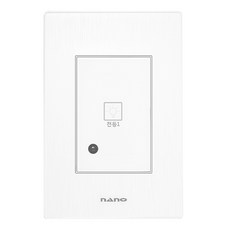 奈米電器白色1格遙控觸控開關, 1個