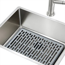 옥소 굿그립 싱크 매트 라지, 그레이, 1개, 1단