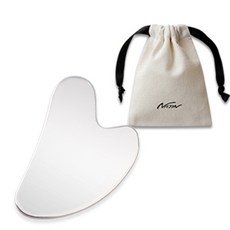 Najin 不鏽鋼刮痧板 NJ088, 1個, 銀色