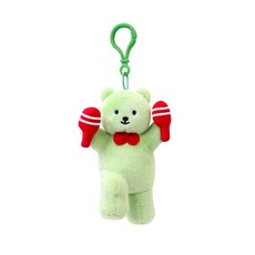 데일리라이크 젤리베어 가방걸이 봉제인형, 12cm, 아보, 1개