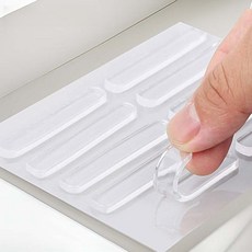 올하이 關門降噪 防門碰 房門防撞 家具防撞 貼紙墊 10入, 10個
