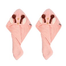 柔軟髮巾 SG32, 款式3, 2個