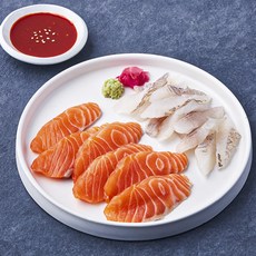 맛있는 연어 우럭회 (냉장), 200g, 1개