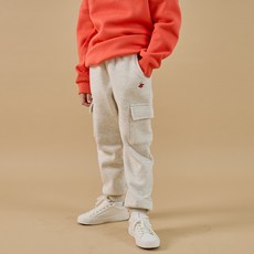 BEVERLY HILLS POLO CLUB 比佛利保羅 兒童款基本口袋刷毛束口褲