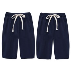 play mall 兒童涼感透氣抽繩夏季垮褲 2件組