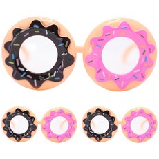 LivingDA 甜甜圈眼鏡, 3個, 混合色