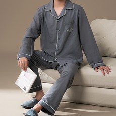 스타일컨택트 남성용 긴팔 잠옷 세트 SP-5306-3