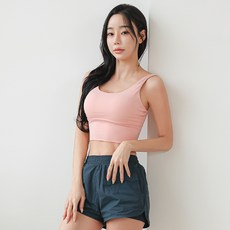 女款防磨運動內衣 + 海灘褲套組 BE8230