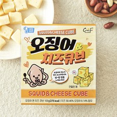 CNF 오징어 & 치즈 큐브, 100g, 1개, 1개입