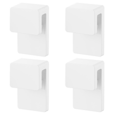 Bropick 免鑽孔黏貼式牙膏架, 單一顏色, 4個