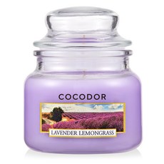코코도르 스몰자 캔들, 라벤더앤레몬그라스, 95g, 1개