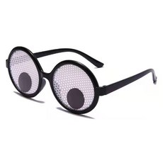 Mood Point 搞笑水果物品派對用太陽眼鏡 眼球, 混合顏色, 1個