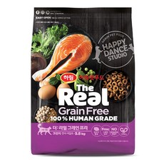 하림펫푸드 어덜트 캣 더리얼 그레인프리 크런치 건식사료, 연어, 5.8kg, 1개