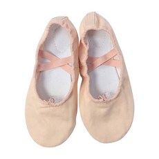 KID'S BALLETMALL 女童款布製芭蕾舞鞋