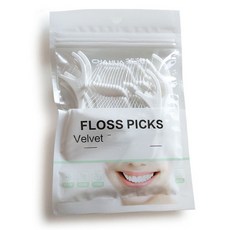 CHAHUA 牙線棒 散裝包裝款, 1個, 50件