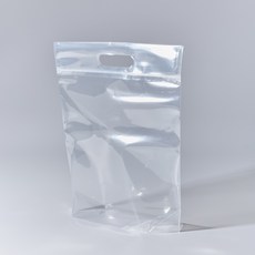 조은화학 고투명 SPE 스탠드 손잡이 지퍼백, 대(L), 1개, 50개입