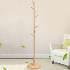 Iyes原木立式衣架 IY-Y70, 橡木