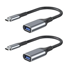 일상나눔 C타입 USB 3.0 전환 케이블 18.5cm, 2개