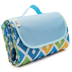 야외 피크닉 갖고다니기 편한 방수 매트, 스퀘어