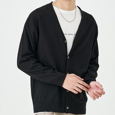 DM 男士基本款輕量針織外套