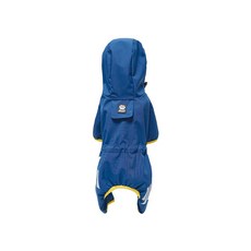 PASTEL PET 狗狗反光連身雨衣, 藍色