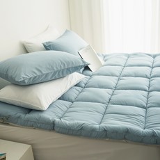 HEIRLOOM Allercell 鬆緊帶式四季床墊, 天空藍