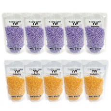 彩色石頭 200g 2件組, 紫色, 黃色, 5套