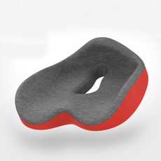 JU&從大腿到尾椎完全包覆坐墊, 紅色