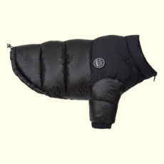 Mungtem 寵物犬保暖羽絨衣, 黑色, 1件