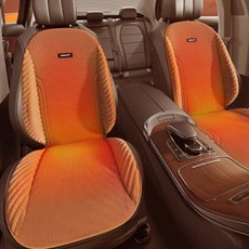 River Fox 奈米石墨烯電熱坐墊 車用坐墊 JR-01, 棕色, 1個