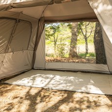 아이두젠 타포린 두꺼운 사각 하프 아마데우스 호환 그라운드시트, 크림화이트