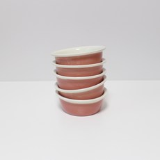 月鹽陶瓷馬格利酒杯, 01 大理石粉, 5個