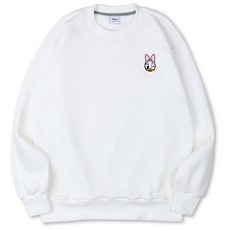 벤힛 디즈니 데이지덕 자수 특양면 오버핏 맨투맨 빅사이즈 DNMKOM1305F