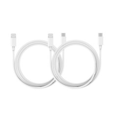 MORACC USB C轉Lightning 8Pin PD快充線 1m 18W, 2條