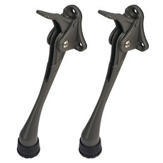 LIVINGiF 踏板式馬蹄門擋 深灰色 大, 2個