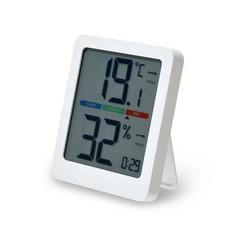 能溫濕度計 ML763S 白色, 1個
