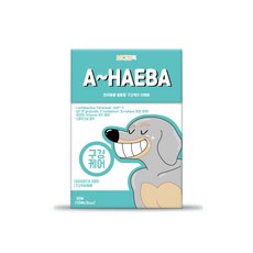 Body Build Dog小狗口腔貼片 Aha Bar 30入, 1個, 3.06克