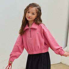 OWLEYBARN 女童閃亮日常短版大學T