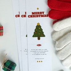 베스트팩 크리스마스 메리 스티치 띠지, 메리스티치, 30개