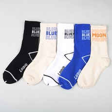 GGOMZI 兒童羅紋中筒襪 5雙