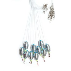 海友工房 手工遠投遊動釣組 30號, 10個