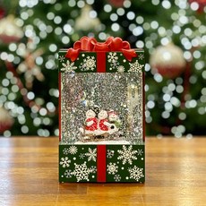 Mashi Marigold聖誕紅綠禮物盒音樂盒, 混色, 12 x 6 x 20 cm