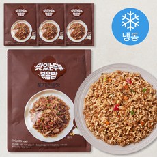 아임닭 맛있는두부 볶음밥 불고기 전골맛 (냉동), 200g, 4개