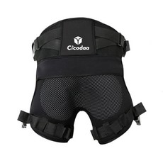 Bluefog戶外釣魚臀部坐墊臀部蓋墊, 01黑色