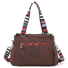 Mindesa 女性休閒斜背旅行包 DBZ9624, 棕色