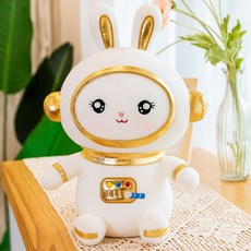 GAPANG 太空人兔子身體抱枕 IZB066 02號, 白色